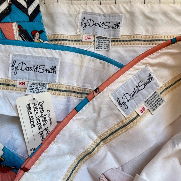 Vintage David Smith Golf Pants • Men’s Colorful ’70s Poly Slacks • 34 36 38 - Picture 11 of 14